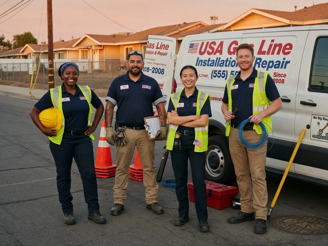 Gas Line Installation company in Sharptown, MD